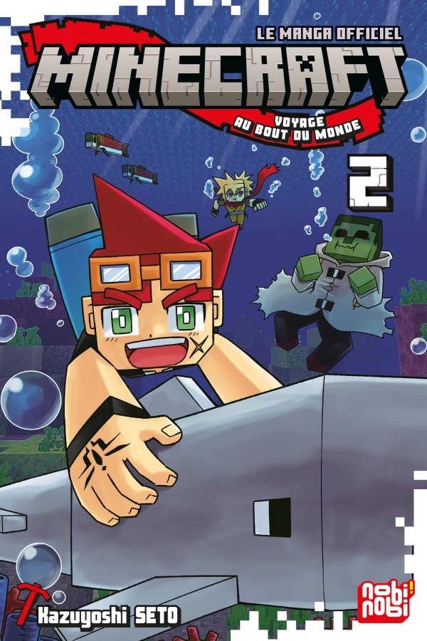 Minecraft, le manga officiel - Voyage au bout du monde T02